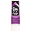 Avery Glue Sticks, 0.26 oz, 6/PK, Purple Dries Clear PK AVE98096